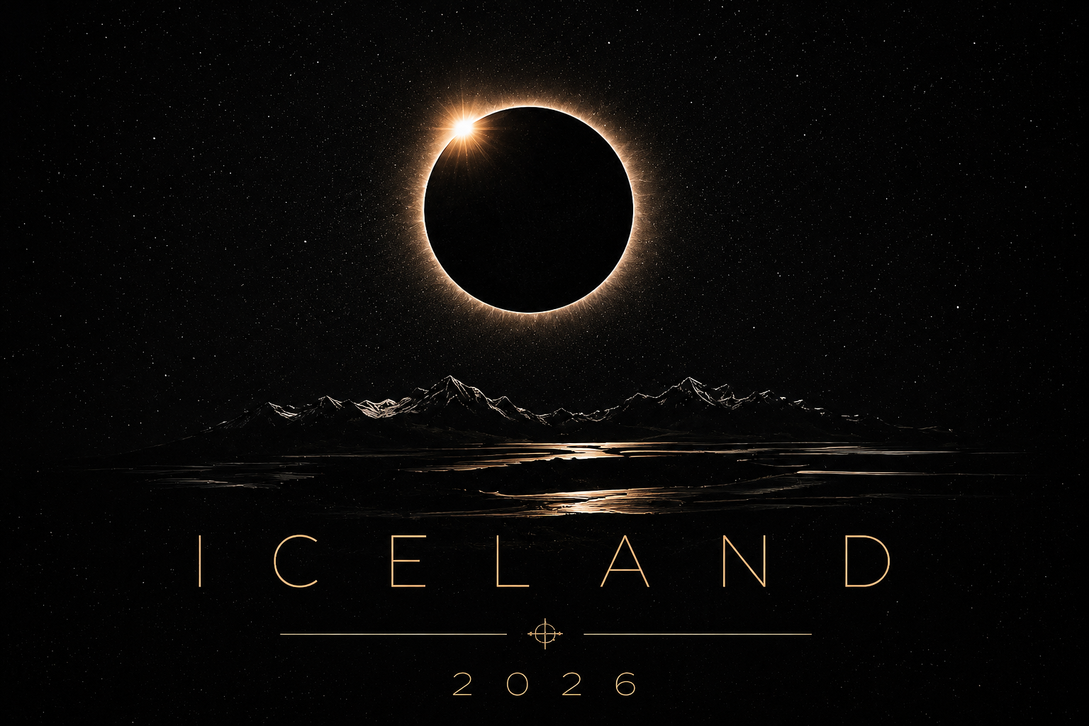 Total Solar Eclipse Iceland 2026 — a real postcard posted from Reykjavik by Postcard.is